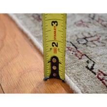 Load image into Gallery viewer, 2&#39;8&quot;x13&#39; Agreeable Gray, Overdyed Ziegler Mahal, Pure Wool, Hand Knotted, Runner Oriental Rug FWR485592