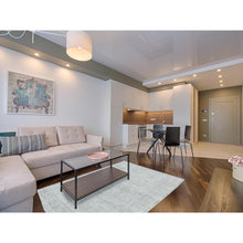 Load image into Gallery viewer, 6&#39;5&quot;x9&#39;4&quot; Gray Vintage Persian Tabriz Hand Knotted Worn Wool, Sheared Low Distressed Look, Shabby Chic Oriental Rug FWR486666