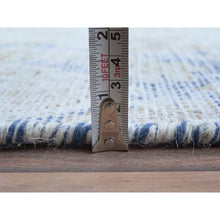 Load image into Gallery viewer, 8&#39;7&quot;x12&#39; Beige Hand Knotted Worn Wool, Cropped Thin, Distressed Look Vintage Persian Kerman Oriental Rug FWR487494