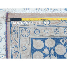 Load image into Gallery viewer, 10&#39;2&quot;x13&#39;4&quot; Faded Red Hand Knotted Worn Wool, Sheared Low, Distressed Look, Vintage Persian Kerman Oriental Rug FWR487548