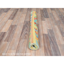 Load image into Gallery viewer, 2&#39;10&quot;x4&#39;8&quot; Colorful, Natural Dyes Flat Weave, Organic Wool Hand Woven, Afghan Kilim with Geometric Design Reversible, Oriental Rug FWR493224