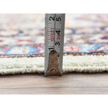 Load image into Gallery viewer, 8&#39;2&quot;x10&#39;3&quot; Ivory, Afghan Super Kazak With Geometric Medallions, Natural Dyes Densely Woven, Natural Wool Hand Knotted, Oriental Rug FWR493860
