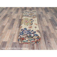 Load image into Gallery viewer, 9&#39;x12&#39; Honey Brown, Densely Woven Pure Wool, Hand Knotted Afghan Super Kazak With Large Elements Design, Natural Dyes, Oriental Rug FWR493956