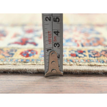 Load image into Gallery viewer, 2&#39;7&quot;x13&#39;6&quot; Chamomile, Afghan Super Kazak Natural Dyes Densely Woven, Soft Wool Hand Knotted, Runner Oriental Rug FWR496326