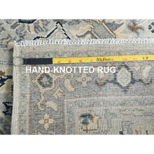 Load image into Gallery viewer, 2&#39;10&quot;x4&#39;10&quot; Beige, Afghan Peshawar With All Over Heriz Design Natural Dyes, Organic Wool, Hand Knotted, Oriental Rug FWR497514