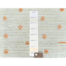 Load image into Gallery viewer, 10&#39;x14&#39;4&quot; Pearl Ivory, Ben Ourain Moroccan Berber Influence Design, Tone On Tone, Organic Wool, Hand Knotted, Oriental Rug FWR497766