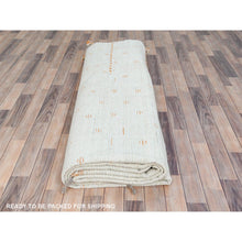 Load image into Gallery viewer, 10&#39;x14&#39;4&quot; Pearl Ivory, Ben Ourain Moroccan Berber Influence Design, Tone On Tone, Organic Wool, Hand Knotted, Oriental Rug FWR497766