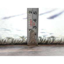 Load image into Gallery viewer, 8&#39;x10&#39;10&quot; Pearl Ivory, Ben Ourain Moroccan Berber Influence Design, Natural Dyes, Soft Wool, Hand Knotted Oriental Rug FWR497820