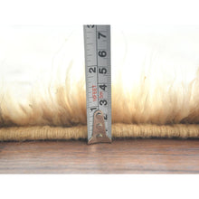 Load image into Gallery viewer, 8&#39;1&quot;x10&#39;1&quot;Pearl Ivory, Ben Ourain Moroccan Berber Shilhah Design, Natural Dyes, Soft Wool, Hand Knotted Oriental Rug FWR497928