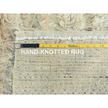 Load image into Gallery viewer, 6&#39;1&quot;x6&#39;1&quot; Celadon Green, Afghan Peshawar with Birds of Paradise Design, Vegetable Dyes, Hand Knotted, Soft Wool, Square, Oriental Rug FWR538716