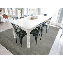 Load image into Gallery viewer, 9&#39;1&quot;x12&#39;2&quot; Koala Gray, Denser Weave, Borderless Hand Knotted Grass Design, 100% Wool, Tone on Tone, Oriental Rug FWR498600