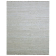 Load image into Gallery viewer, 8&#39;1&quot;x10&#39;3&quot; Bleeker Beige, Denser Weave Tone On Tone, Hand Knotted Natural Wool With Grass Design, Oriental Rug FWR498636
