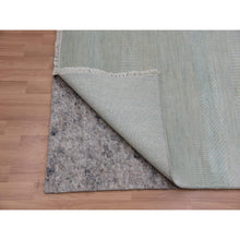 Load image into Gallery viewer, 8&#39;1&quot;x10&#39;3&quot; Bleeker Beige, Denser Weave Tone On Tone, Hand Knotted Natural Wool With Grass Design, Oriental Rug FWR498636