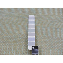 Load image into Gallery viewer, 8&#39;1&quot;x10&#39;3&quot; Bleeker Beige, Denser Weave Tone On Tone, Hand Knotted Natural Wool With Grass Design, Oriental Rug FWR498636