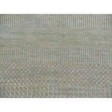 Load image into Gallery viewer, 8&#39;1&quot;x10&#39;3&quot; Bleeker Beige, Denser Weave Tone On Tone, Hand Knotted Natural Wool With Grass Design, Oriental Rug FWR498636