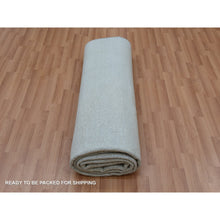 Load image into Gallery viewer, 8&#39;1&quot;x10&#39;3&quot; Bleeker Beige, Denser Weave Tone On Tone, Hand Knotted Natural Wool With Grass Design, Oriental Rug FWR498636