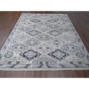 11'9"x14'8" Silver Gray, Anatolian Design, Supple Collection Thick And Plush, Extra Soft Wool Hand Knotted, Oversized Oriental Rug FWR504132