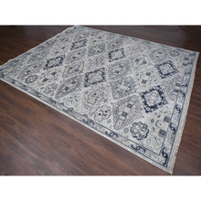 Load image into Gallery viewer, 11&#39;9&quot;x14&#39;8&quot; Silver Gray, Anatolian Design, Supple Collection Thick And Plush, Extra Soft Wool Hand Knotted, Oversized Oriental Rug FWR504132