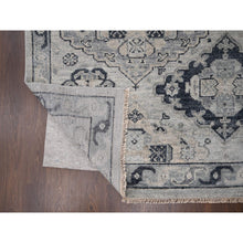 Load image into Gallery viewer, 11&#39;9&quot;x14&#39;8&quot; Silver Gray, Anatolian Design, Supple Collection Thick And Plush, Extra Soft Wool Hand Knotted, Oversized Oriental Rug FWR504132