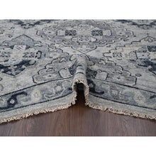 Load image into Gallery viewer, 11&#39;9&quot;x14&#39;8&quot; Silver Gray, Anatolian Design, Supple Collection Thick And Plush, Extra Soft Wool Hand Knotted, Oversized Oriental Rug FWR504132