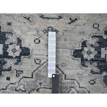 Load image into Gallery viewer, 11&#39;9&quot;x14&#39;8&quot; Silver Gray, Anatolian Design, Supple Collection Thick And Plush, Extra Soft Wool Hand Knotted, Oversized Oriental Rug FWR504132