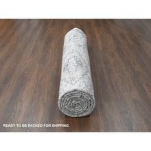 Load image into Gallery viewer, 11&#39;9&quot;x14&#39;8&quot; Silver Gray, Anatolian Design, Supple Collection Thick And Plush, Extra Soft Wool Hand Knotted, Oversized Oriental Rug FWR504132