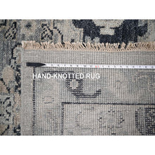 Load image into Gallery viewer, 11&#39;9&quot;x14&#39;8&quot; Silver Gray, Anatolian Design, Supple Collection Thick And Plush, Extra Soft Wool Hand Knotted, Oversized Oriental Rug FWR504132
