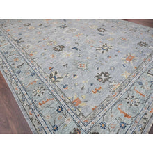 Load image into Gallery viewer, 14&#39;x17&#39;9&quot; Light Gray, Oushak Design, Supple Collection Thick And Plush, Extra Soft Wool, Hand Knotted, Oversized Oriental Rug FWR504774