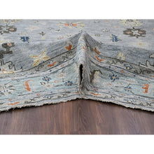Load image into Gallery viewer, 14&#39;x17&#39;9&quot; Light Gray, Oushak Design, Supple Collection Thick And Plush, Extra Soft Wool, Hand Knotted, Oversized Oriental Rug FWR504774