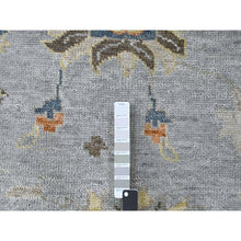 Load image into Gallery viewer, 14&#39;x17&#39;9&quot; Light Gray, Oushak Design, Supple Collection Thick And Plush, Extra Soft Wool, Hand Knotted, Oversized Oriental Rug FWR504774