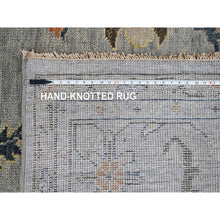 Load image into Gallery viewer, 14&#39;x17&#39;9&quot; Light Gray, Oushak Design, Supple Collection Thick And Plush, Extra Soft Wool, Hand Knotted, Oversized Oriental Rug FWR504774