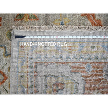 Load image into Gallery viewer, 14&#39;x18&#39;1&quot; Light Gray, Oushak Design, Supple Collection Thick And Plush, Soft Wool Hand Knotted, Oversized Oriental Rug FWR504780