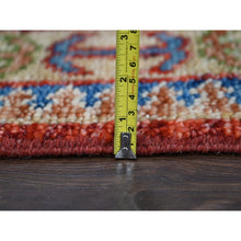 Load image into Gallery viewer, 8&#39;x9&#39;10&quot; Coral Red, Heriz With All Over Design, Supple Collection Hand Knotted, Thick And Plush, Soft Wool Oriental Rug FWR504834