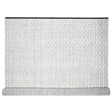 Load image into Gallery viewer, 12&#39;4&quot;x15&#39; Ivory and Black, Modern Textured and Roman Floor Design, Wool and Plant Based Silk, Hand Loomed Oversized Oriental Rug FWR505020