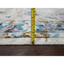 Load image into Gallery viewer, 7&#39;10&quot;x9&#39;10&quot; Egg Shell, Hand Knotted, Vegetable Dyes, Mahal Design, Supple Collection, Soft Pile, Organic Wool, Oriental Rug FWR505770