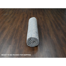 Load image into Gallery viewer, 11&#39;9&quot;x14&#39;10&quot; Silver Blue, Natural Wool Hand Knotted, Oushak Design, Supple Collection Plush and Lush, Oversized Oriental Rug FWR505944