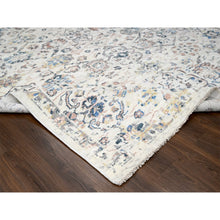 Load image into Gallery viewer, 9&#39;9&quot;x14&#39; Ivory, Soft Pile, 100% Wool, Natural Dyes,  Hand Knotted, Supple Collection, Mahal Design, Oriental Rug FWR506178
