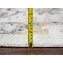 Load image into Gallery viewer, 9&#39;9&quot;x14&#39; Ivory, Soft Pile, 100% Wool, Natural Dyes,  Hand Knotted, Supple Collection, Mahal Design, Oriental Rug FWR506178