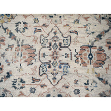 Load image into Gallery viewer, 11&#39;10&quot;x17&#39;8&quot; Ivory, Supple Collection, Mahal Design, 100% Wool, Plush And Lush, Transitional Natural Dyes, Hand Knotted, Oriental Rug FWR506184