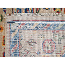 Load image into Gallery viewer, 9&#39;x11&#39;10&quot; Camel, Plush And Lush, 100% Wool, Supple Collection, Hand Knotted, Karajeh Heriz Geometric Design, Oriental Rug FWR506328