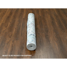 Load image into Gallery viewer, 6&#39;2&#39;x9&#39; Ivory, Mahal Design, Hand Knotted, Supple Collection, Soft And Vibrant Pile, Organic Wool, Natural Dyes, Oriental Rug FWR506562