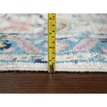 Load image into Gallery viewer, 6&#39;2&#39;x9&#39; Ivory, Mahal Design, Hand Knotted, Supple Collection, Soft And Vibrant Pile, Organic Wool, Natural Dyes, Oriental Rug FWR506562