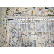 Load image into Gallery viewer, 6&#39;2&#39;x9&#39; Ivory, Mahal Design, Hand Knotted, Supple Collection, Soft And Vibrant Pile, Organic Wool, Natural Dyes, Oriental Rug FWR506562