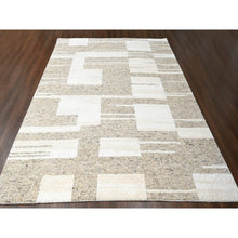 Load image into Gallery viewer, 10&#39;2&quot;x13&#39;9&quot; Earth Tone Colors, Natural Wool, Tone On Tone, Natural Abrash, Soft Pile, Thick Chunky Texture, Sustainable, Hand Knotted, Oriental Rug FWR506598