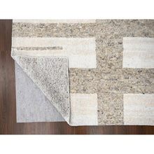 Load image into Gallery viewer, 10&#39;2&quot;x13&#39;9&quot; Earth Tone Colors, Natural Wool, Tone On Tone, Natural Abrash, Soft Pile, Thick Chunky Texture, Sustainable, Hand Knotted, Oriental Rug FWR506598