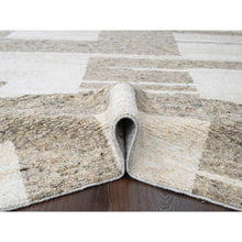 Load image into Gallery viewer, 10&#39;2&quot;x13&#39;9&quot; Earth Tone Colors, Natural Wool, Tone On Tone, Natural Abrash, Soft Pile, Thick Chunky Texture, Sustainable, Hand Knotted, Oriental Rug FWR506598