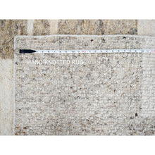 Load image into Gallery viewer, 10&#39;2&quot;x13&#39;9&quot; Earth Tone Colors, Natural Wool, Tone On Tone, Natural Abrash, Soft Pile, Thick Chunky Texture, Sustainable, Hand Knotted, Oriental Rug FWR506598