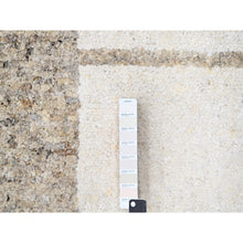 Load image into Gallery viewer, 12&#39;1&quot;x17&#39;10&quot; Earth Tone Colors, Soft And Vibrant Pile, Sustainable, Hand Knotted, Undyed  Natural Abrash, Thick Chunky Texture, 100% Wool, Oversize, Tone On Tone, Oriental Rug FWR506718