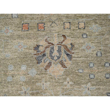 Load image into Gallery viewer, 11&#39;9&quot;x17&#39;9&quot; Camouflage Green, Oushak Design, Supple Collection, Plush Pile Soft Wool, Hand Knotted, Oversized Oriental Rug FWR506934
