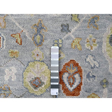 Load image into Gallery viewer, 9&#39;x11&#39;9&quot; Chrome, Extra Soft Wool, Hand Knotted, Oushak Design, Supple Collection, Soft And Vibrant Pile, Oriental Rug FWR507390